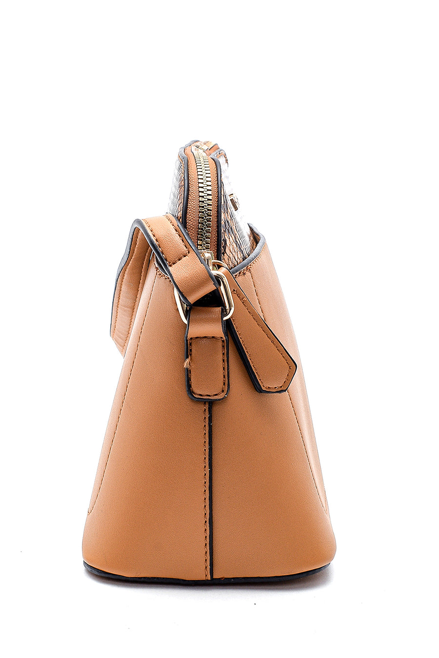 Women's Snakeskin Detailed Crossbody Bag