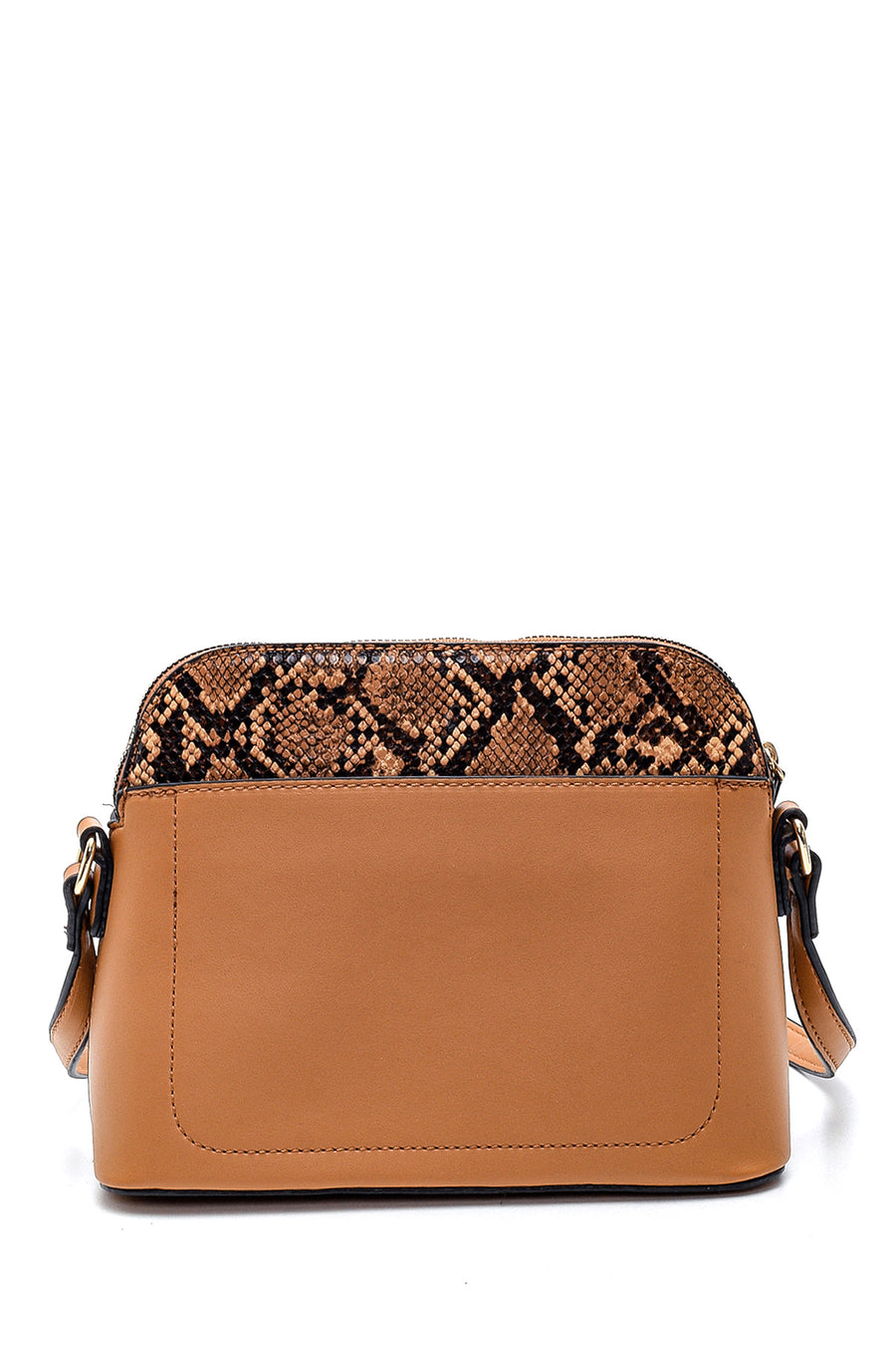 Women's Snakeskin Detailed Crossbody Bag