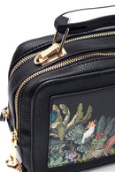 Women's Black Faux Leather Handbag | Derimod