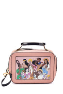 Women's Pink Synthetic Leather Shoulder Bag | Derimod