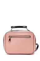Women's Pink Synthetic Leather Shoulder Bag | Derimod