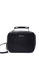 Women's Black Synthetic Leather Shoulder Bag | Derimod
