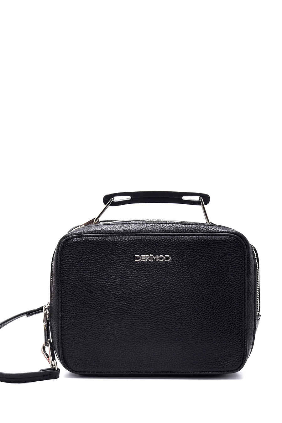 Women's Black Synthetic Leather Shoulder Bag 20SBD2650FT | Derimod