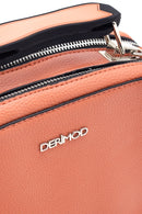 Women's Orange Synthetic Leather Shoulder Bag | Derimod