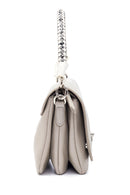 Women's Gray Synthetic Leather Shoulder Bag | Derimod