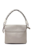 Women's Gray Synthetic Leather Shoulder Bag | Derimod