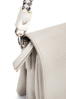 Women's Gray Synthetic Leather Shoulder Bag | Derimod