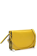 Women's Snakeskin Pattern Detailed Shoulder Bag | Derimod
