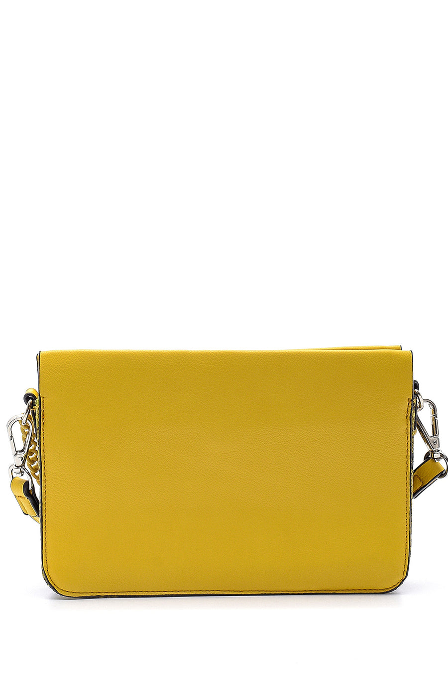 Women's Snakeskin Pattern Detailed Shoulder Bag