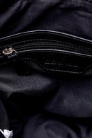 Women's Black Synthetic Leather Backpack | Derimod
