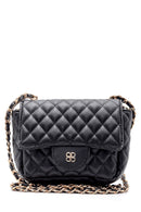 Women's Black Synthetic Leather Crossbody Bag | Derimod
