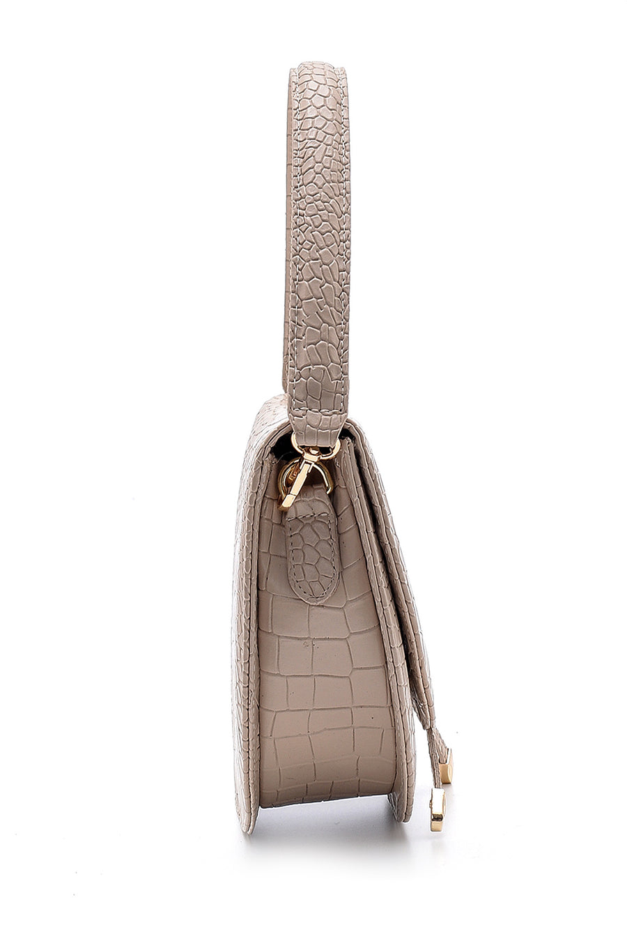 Women's Crocodile Pattern Shoulder Bag