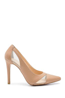 Women's Beige Faux Leather Gova | Derimod