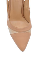 Women's Beige Faux Leather Gova | Derimod