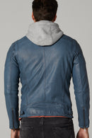 Leonard Men's Leather Jacket | Derimod