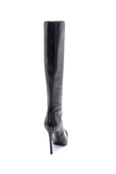 Women's Leather Thin Heeled Boots | Derimod
