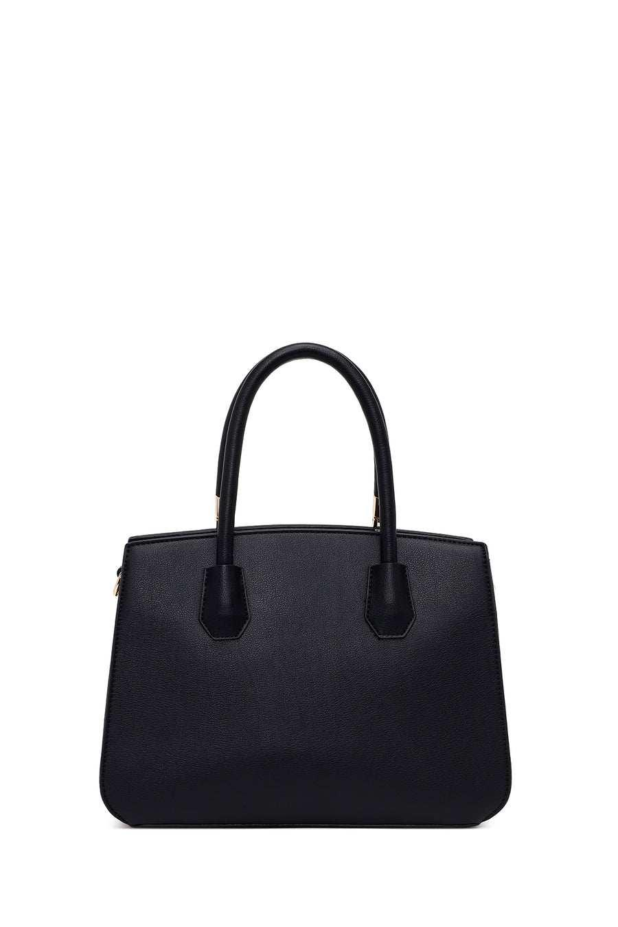 Woman Black Long-Strap Shoulder Bag