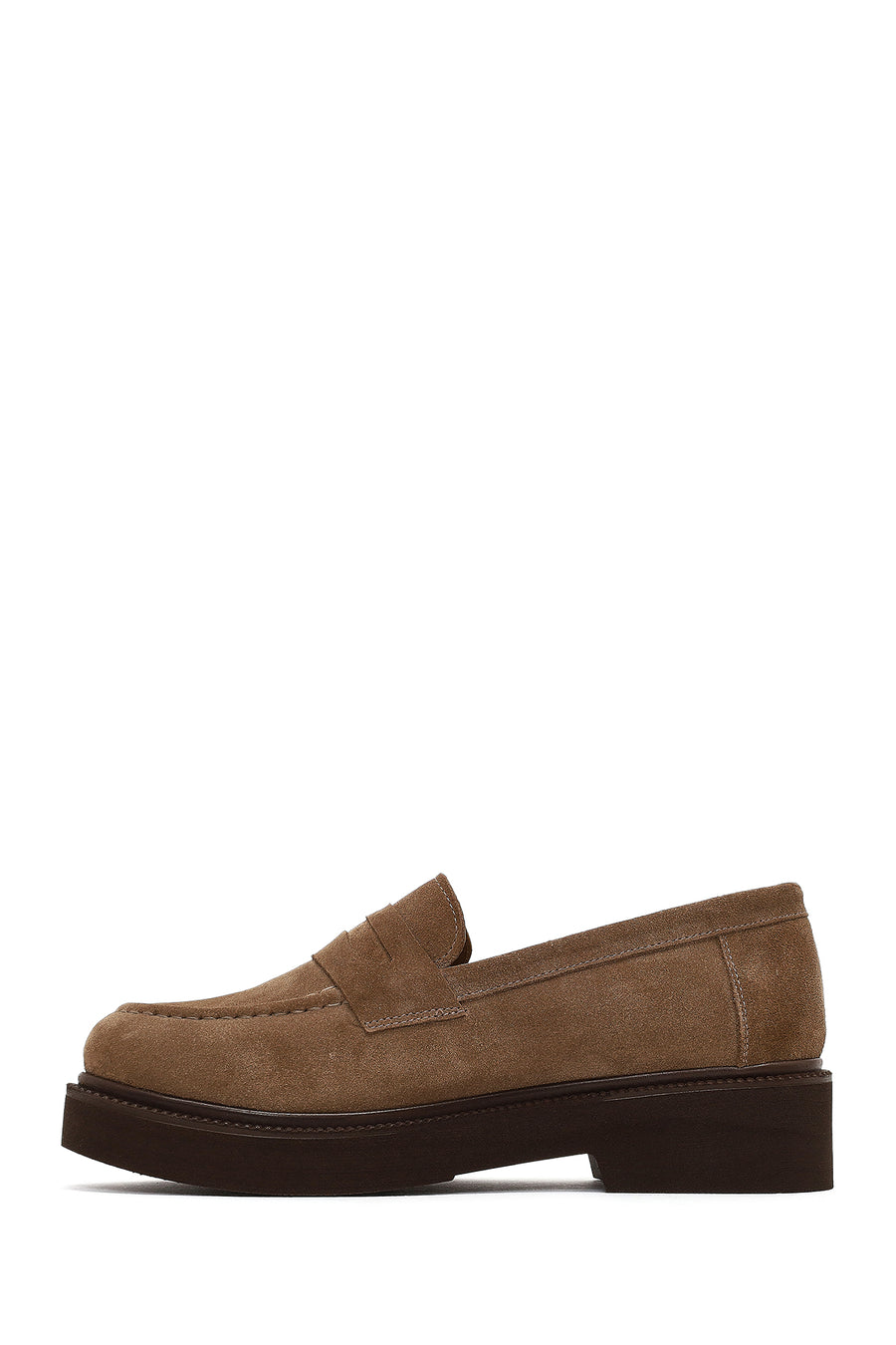 Woman Mink Suede Loafer
