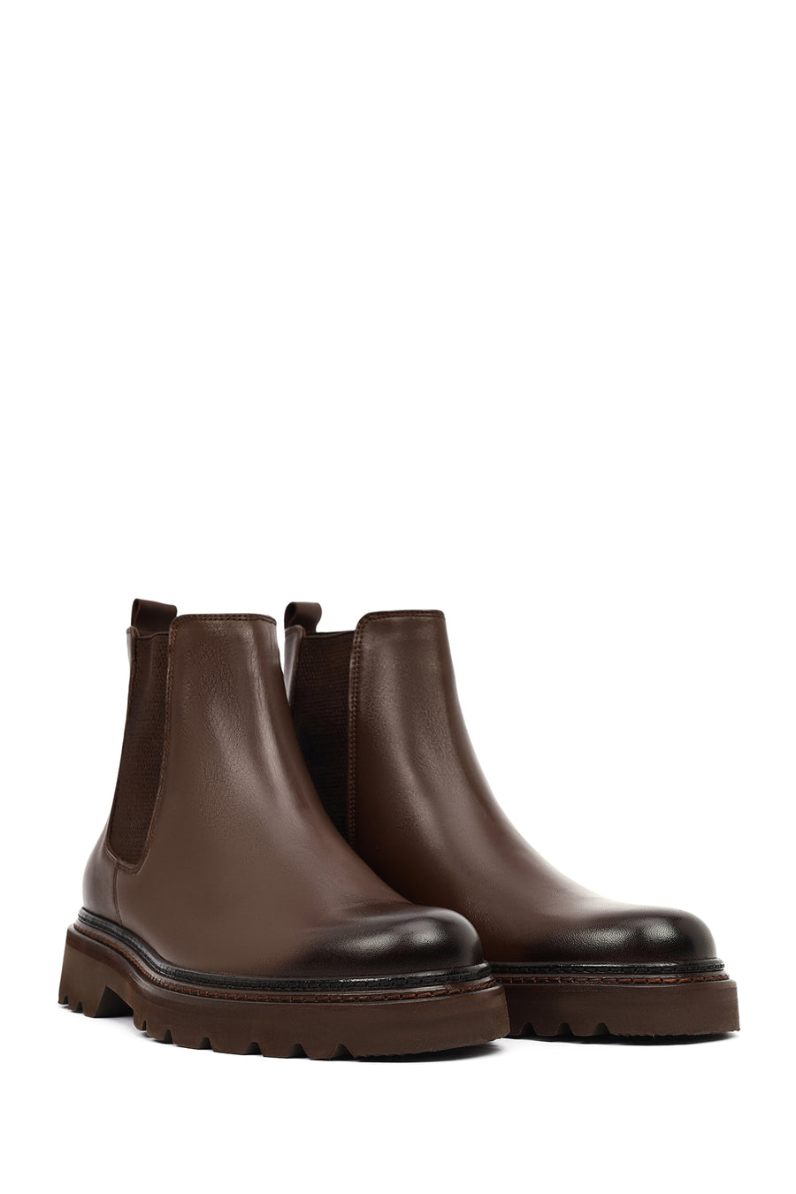 Men's Brown Leather Chelsea Boot