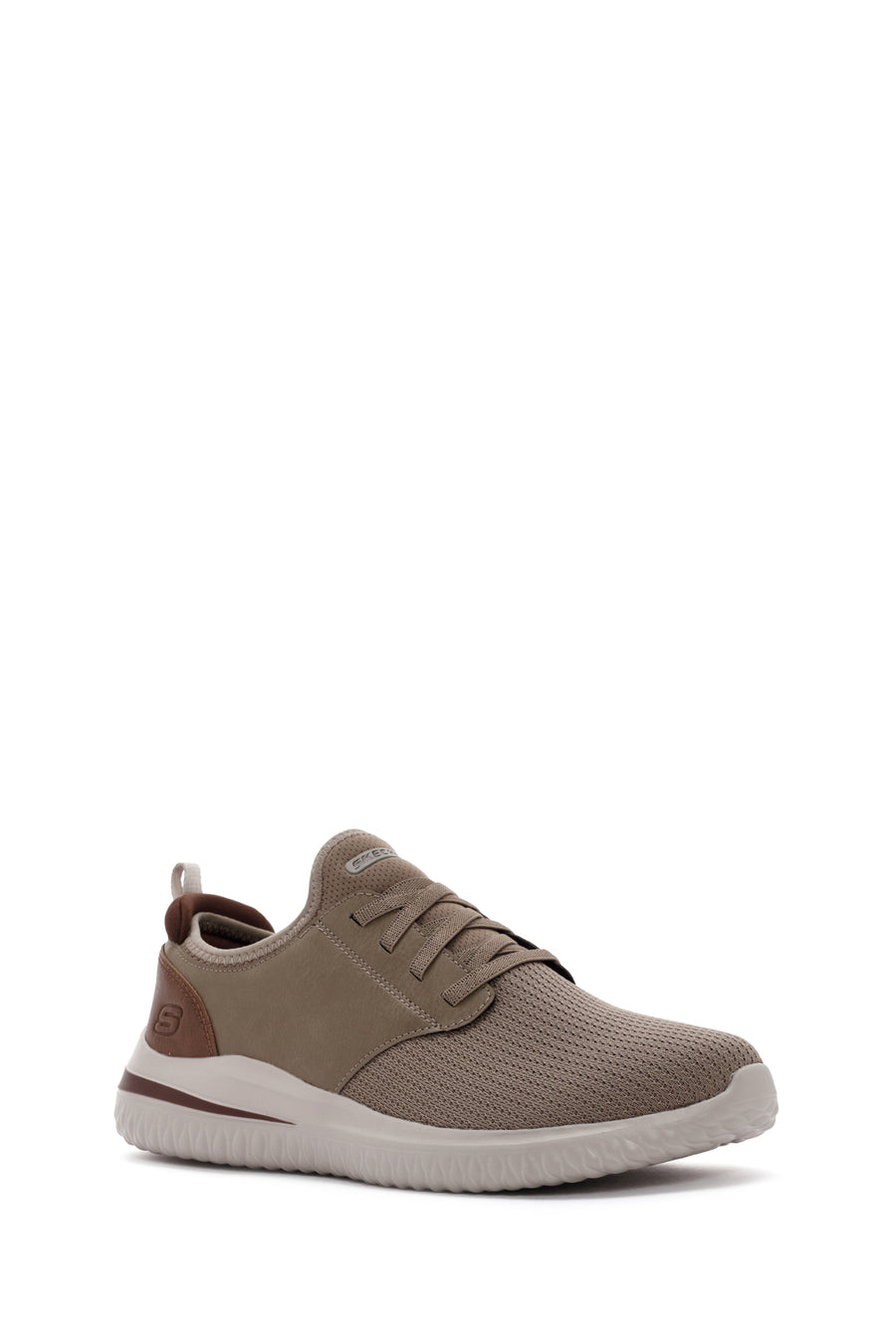 Skechers Erkek Bej Delson 3.0 Sneaker