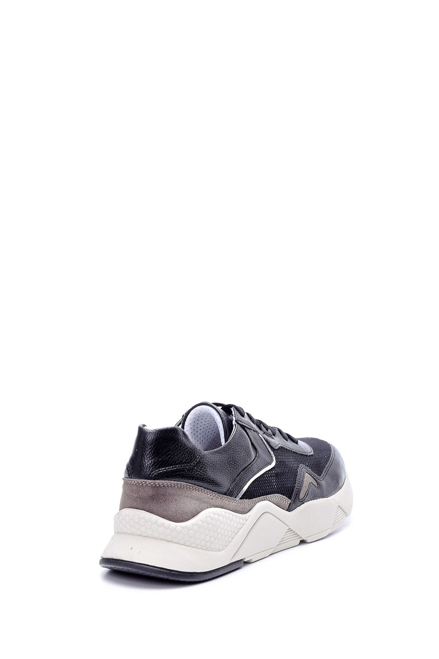 ERKEK YÜKSEK TABANLI DERİ SNEAKER