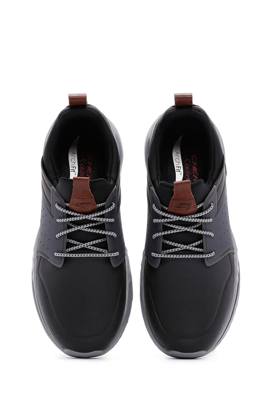 Skechers Men's Black Arch Fit Sneakers