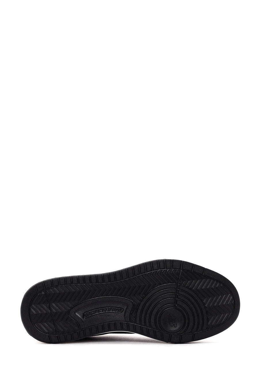 Skechers Erkek Siyah Corliss - Dorset Bağcıklı Sneaker