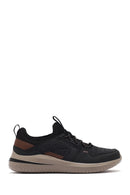 Skechers Erkek Siyah Delson 3.0 Kumaş Sneaker | Derimod