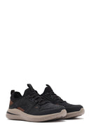 Skechers Erkek Siyah Delson 3.0 Kumaş Sneaker | Derimod