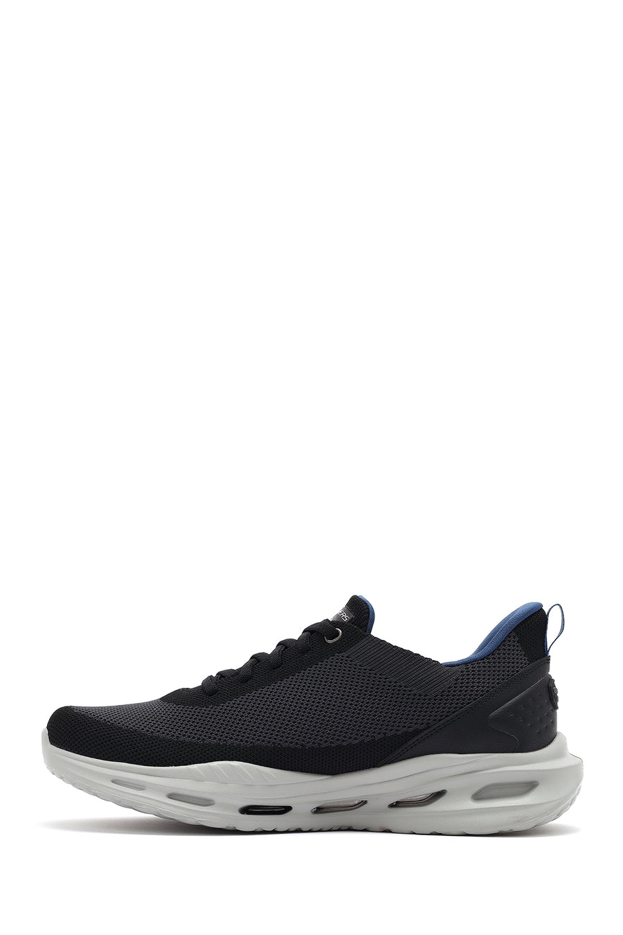 Skechers Men's Black Arch Fit Orvan - Kincade Lace-Up Thick Sole Sneaker