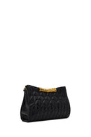 Woman Black Printed Clutch Bag | Derimod