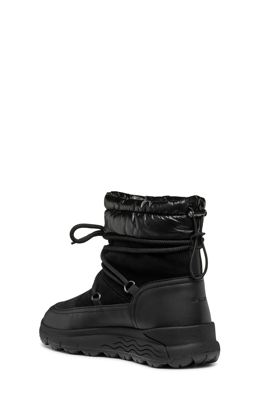 Geox Kadın Siyah Spherica 4x4 Abx Waterproof Deri Outdoor Bot