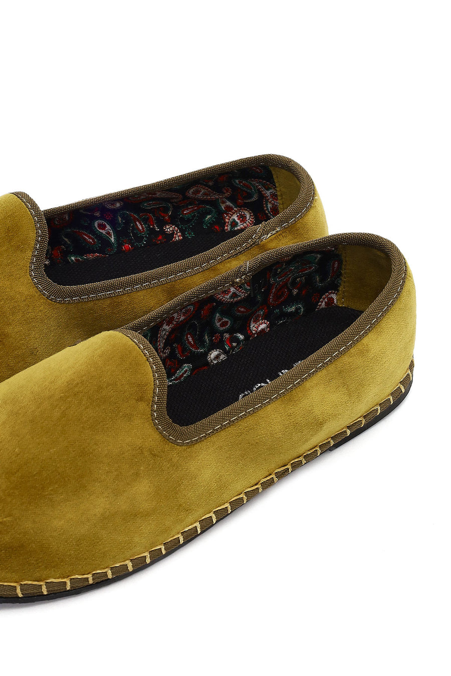 Kadın Yeşil Kumaş Loafer