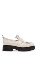ACBC x Derimod Women's Cream Thick Sole Masculine Loafer | Derimod