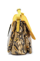 Women's Snake Pattern Shoulder Bag | Derimod