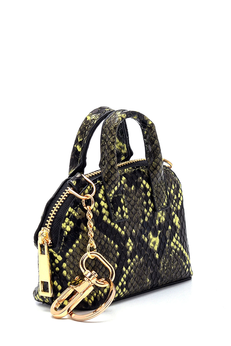 Women's Mini Snake Printed Shoulder Bag