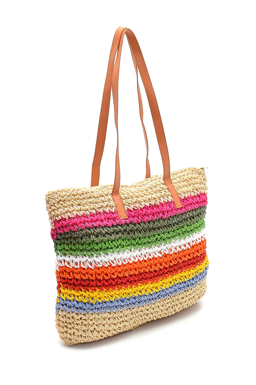 Women's Straw Shoulder Bag