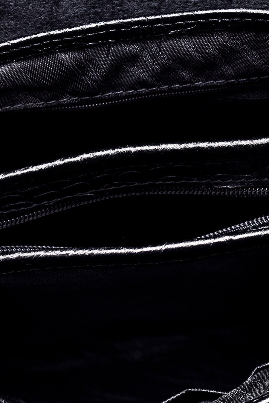 Men's Black Leather Messenger Bag