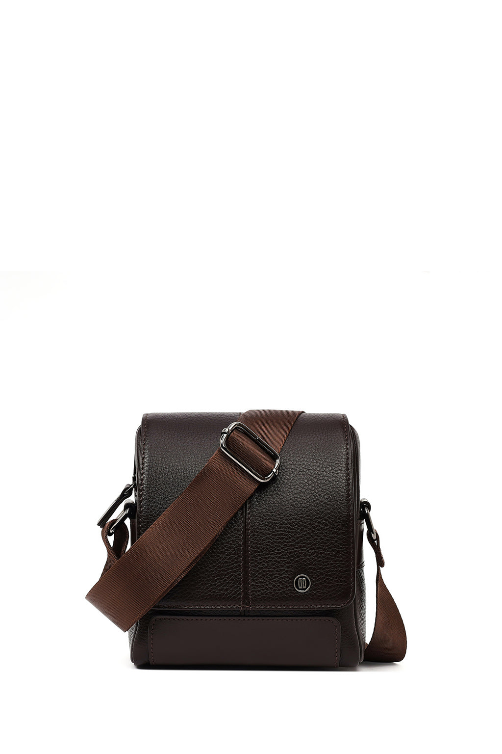 Erkek Kahverengi Deri Postacı Çantası