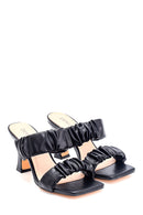 Women's Casual Heeled Slippers | Derimod