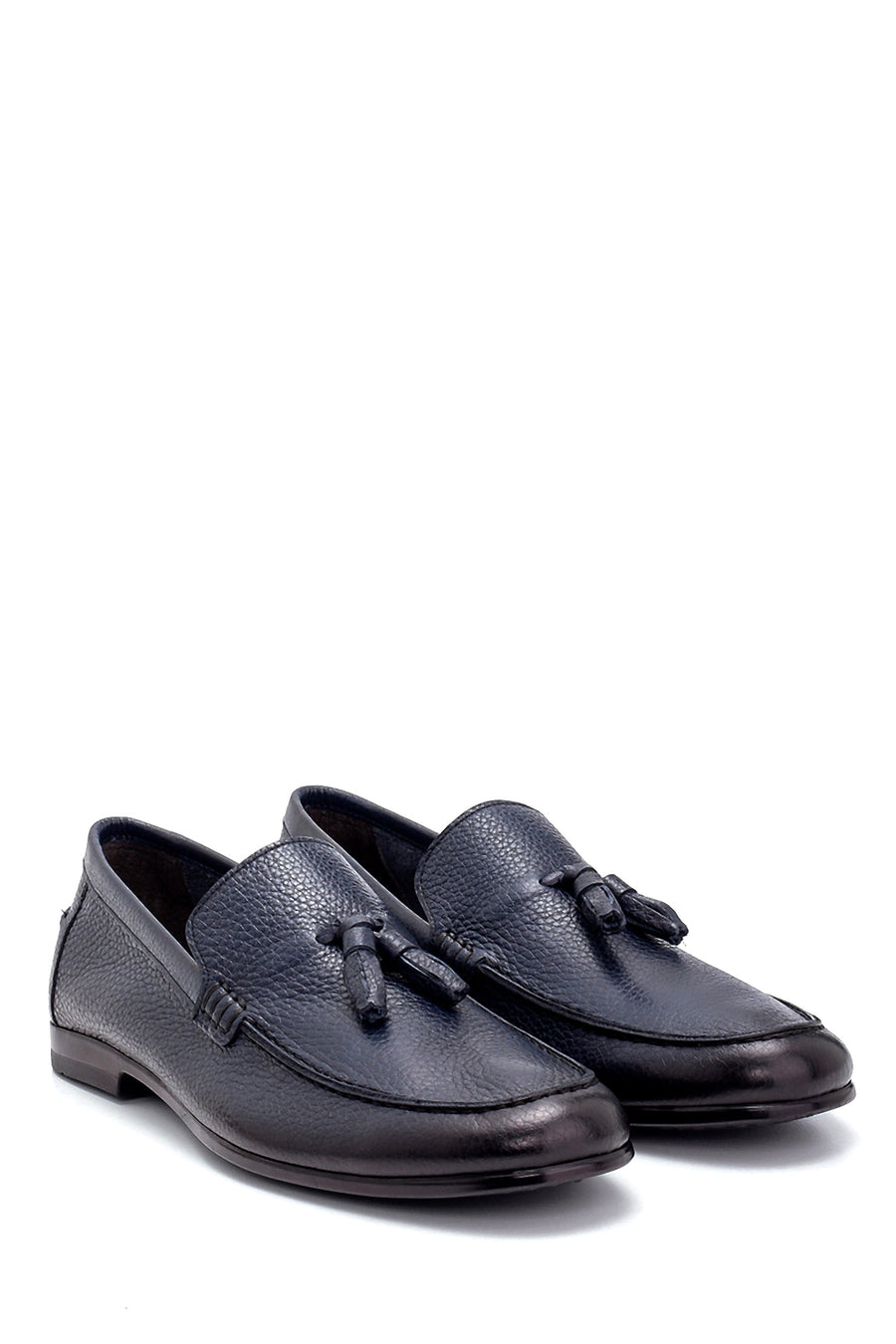 Erkek Deri Püskül Detaylı Loafer