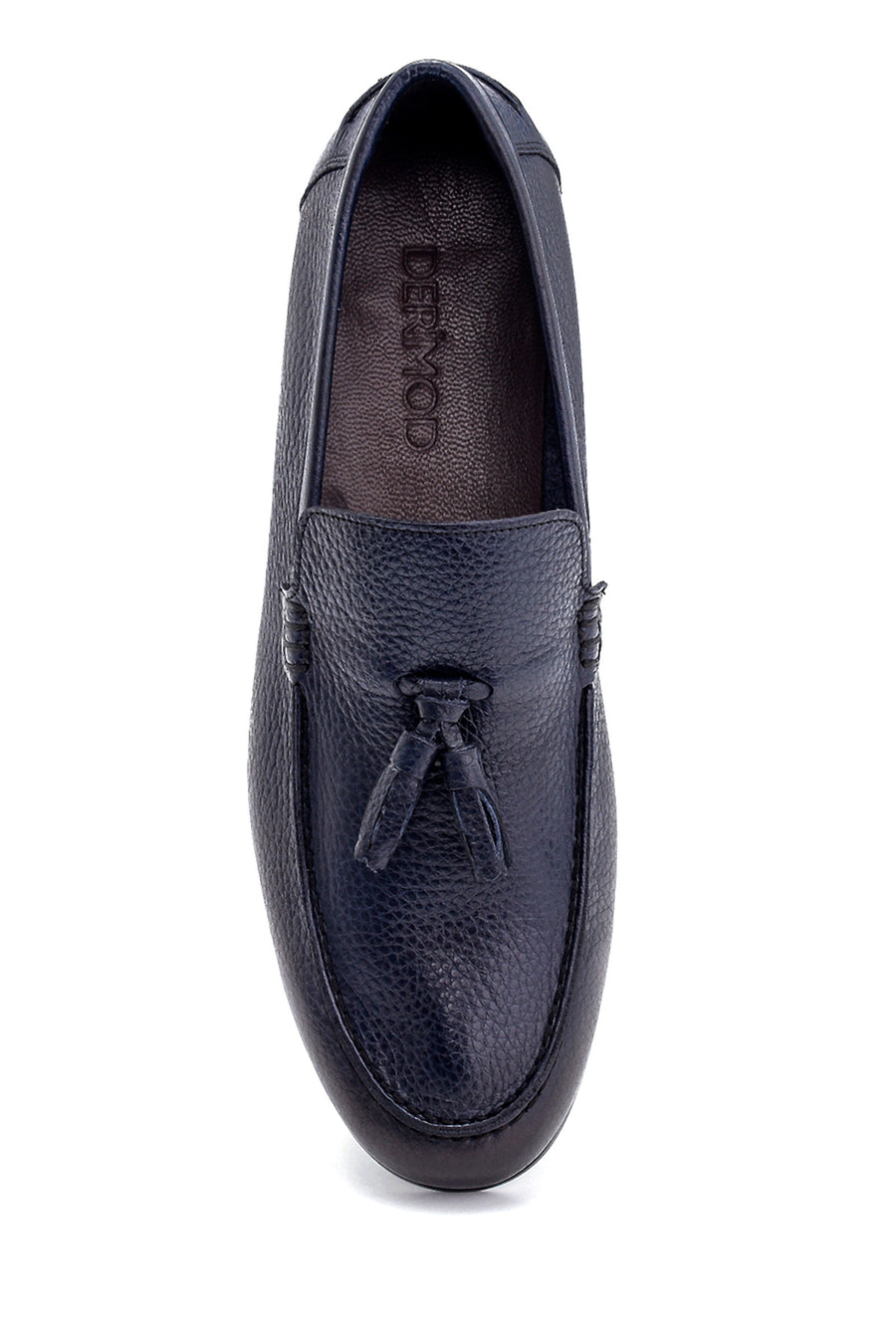 Erkek Deri Püskül Detaylı Loafer