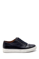 Men's Leather Printed Sneaker | Derimod