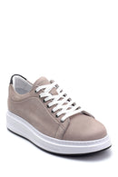 Men's Leather Nubuck Sneaker | Derimod
