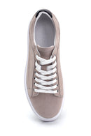 Men's Leather Nubuck Sneaker | Derimod