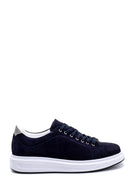 Erkek Deri Nubuk Sneaker | Derimod