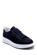 Erkek Deri Nubuk Sneaker | Derimod