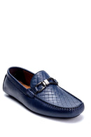 Men's Leather Printed Loafer | Derimod