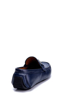Men's Leather Printed Loafer | Derimod