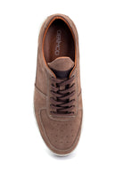 Men's Nubuck Leather Sneaker | Derimod